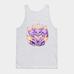 3 Head Dog Pastel Goth Tank Top